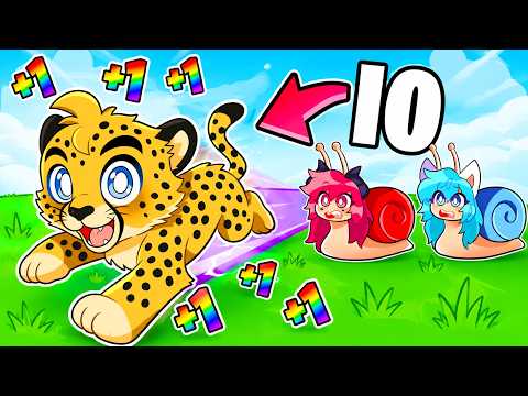 Chi Evolve l'ANIMALE più VELOCE SU ROBLOX VINCE!