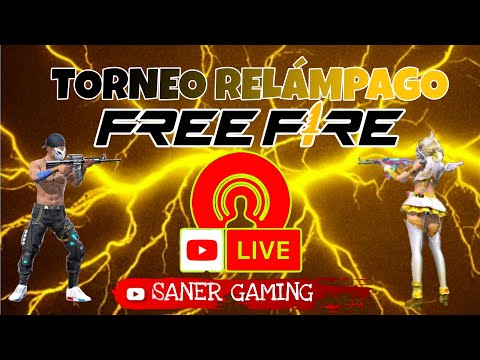 TORNEO RELÁMPAGO ⚡ DIA #3 - LIVE - FREE FIRE