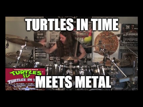 Turtles In Time Meets Metal/Rock Drums