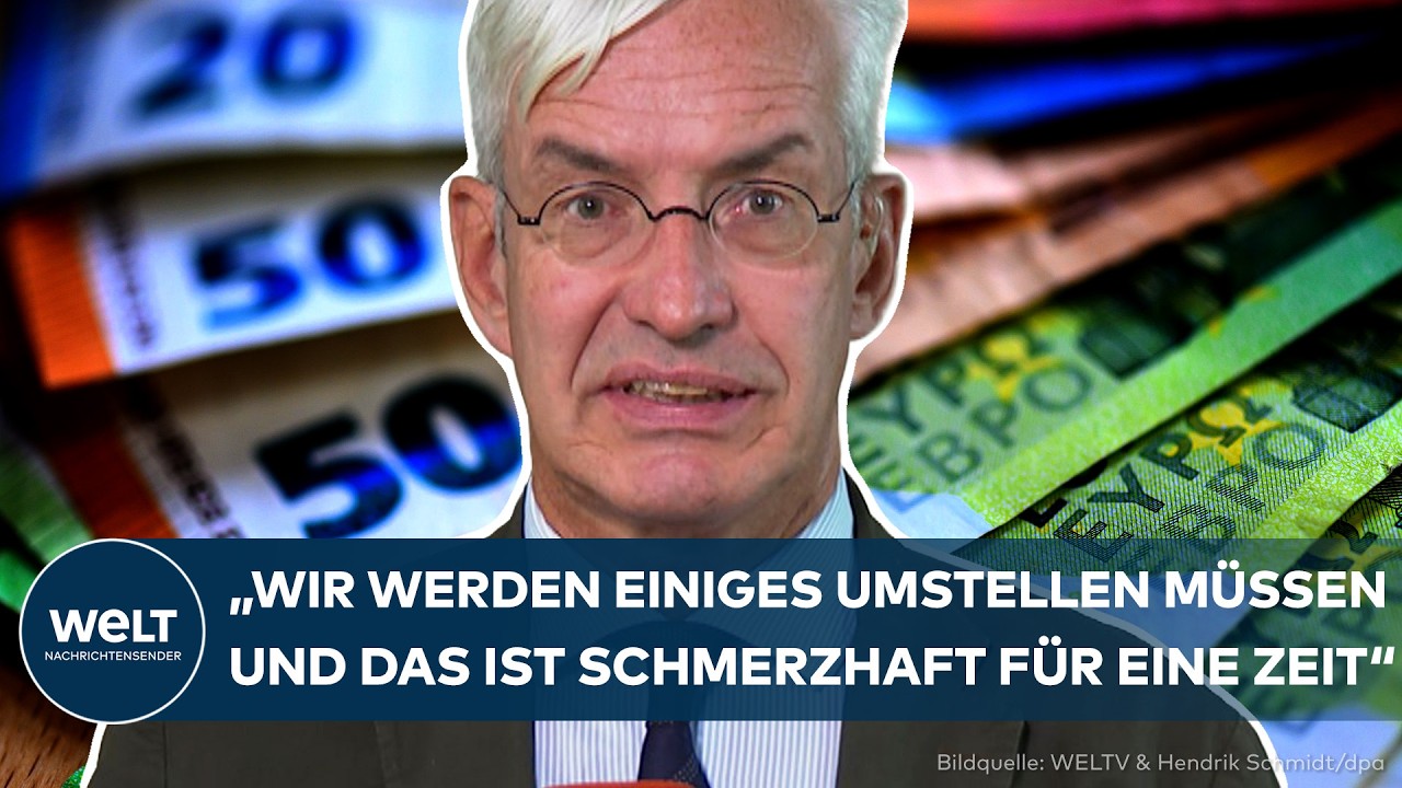 HAUSHALT: "Können Mathematik nicht ändern" Bürger müssen sich auf "schmerzhafte Zeiten" einstellen