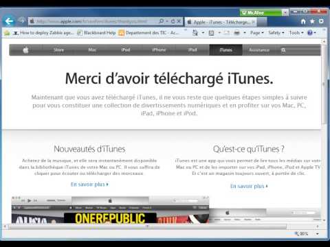 comment installer itunes sur l'ordinateur