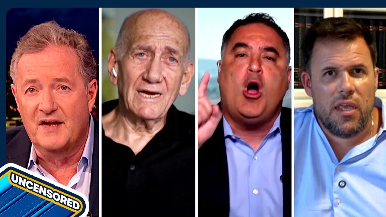 ‘Should Be In The HAGUE’ Ehud Olmert on Netanyahu | Plus Cenk Uygur vs Jonathan Conricus