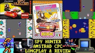 [AMSTRAD CPC] Spy Hunter - Longplay & Review (+ music added!)