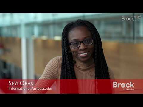 Seyi from Nigeria explains why she chose Brock University