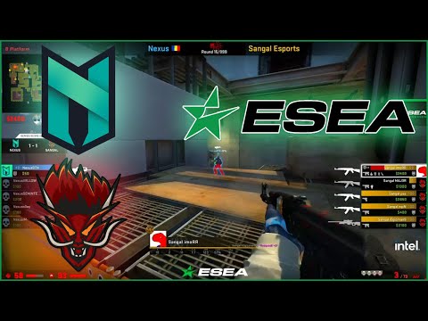 Great Match! | Nexus vs Sangal - ESEA Premier Season 36 Europe - HiGHLiGHTS | CSGO