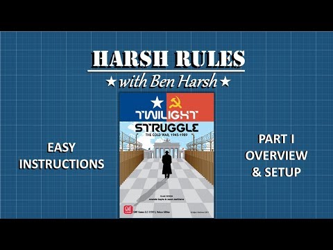 Harsh Rules - Learn to Play Twilight Struggle Part 1