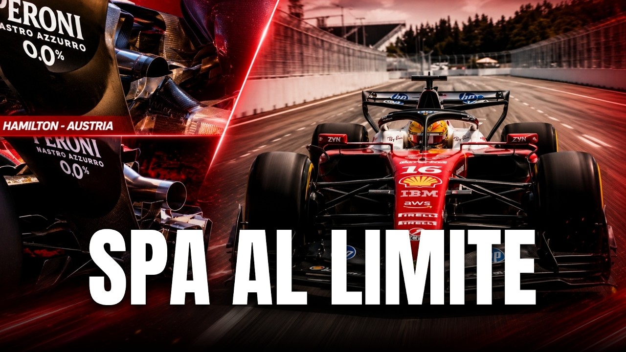 🚨 PIRELLI AVVERTE: SPA AL LIMITE! ASFALTO OLTRE 55°, DUE SOSTE IN ARRIVO! FERRARI, ALA MACARENA…
