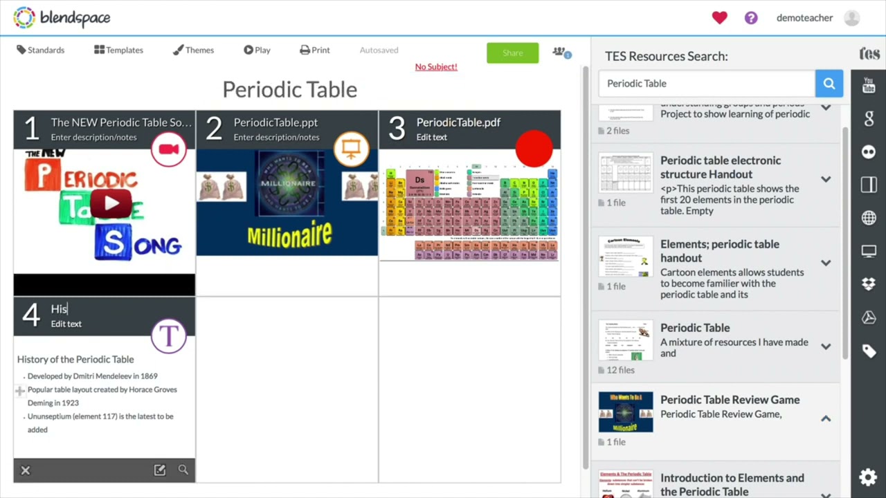 Blendspace Video Tour