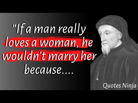 Geoffrey Chaucer Quotes About Life | Geoffrey Chaucer Love Quotes | Quotes Ninja