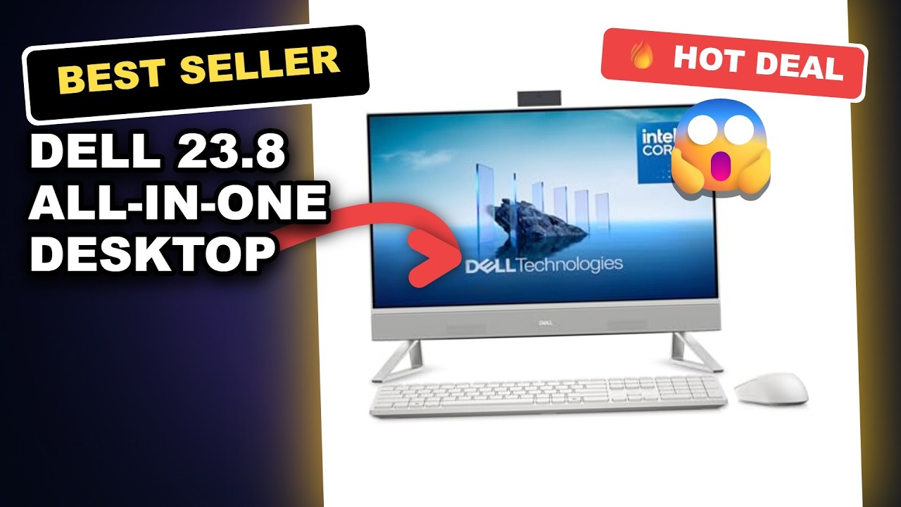 Dell 23.8 All-in-One Desktop Honest Review: Is It Worth the Investment? review video