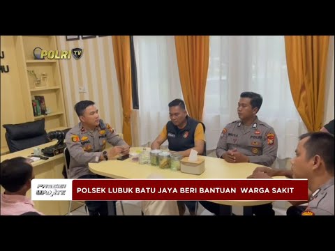 PRESISI UPDATE : POLSEK LUBUK BATU JAYA BERI BANTUAN WARGA SAKIT 11/05/2024 16.00