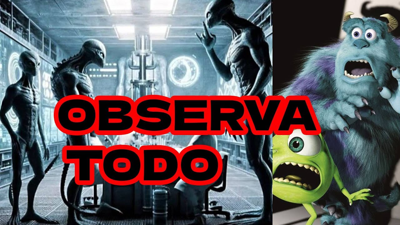 Observa todo, cuidado con la Abducción