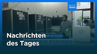 Nachrichten des Tages | 23. März 2026 - Morgenausgabe