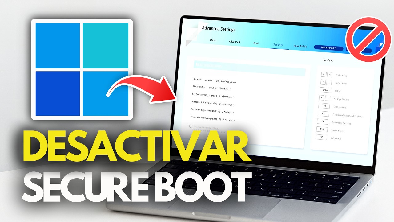 Cómo Desactivar Secure Boot (Inicio Seguro) en Windows 11 | Guía Paso a Paso