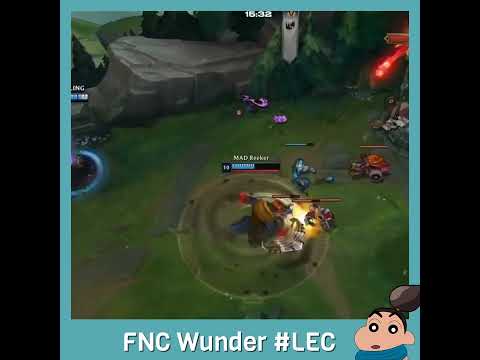 FNC Wunder 1 v 3 FNC vs MAD Highlights  LEC Spring 2022 #Shorts