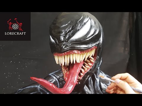 Venom Sculpture Timelapse - Venom Sculpture Series