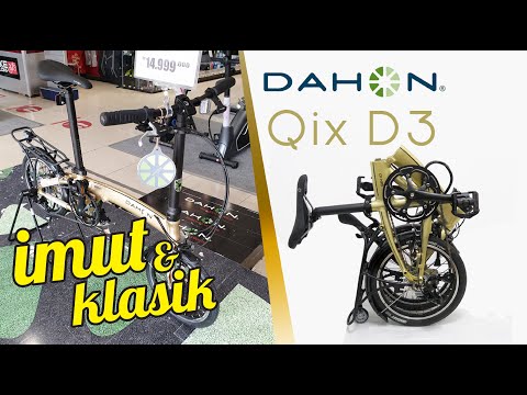 Dahon Qix D3 Gold 16", First Impression dan Harga Sepeda Lipat Terbaru Bike Colony Ace Hardware 2020