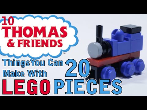 10 Thomas the Tank Engine and Friends things you can make with 20 Lego Pieces