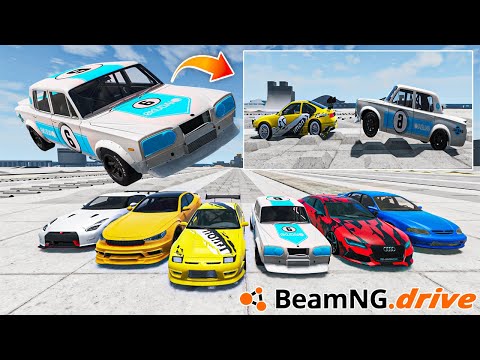 Car Crashes Challenges #044 - BeamNG Drive | Crash JE Car