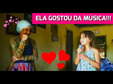 Ela gostou da música! Meu Abrigo - Melim