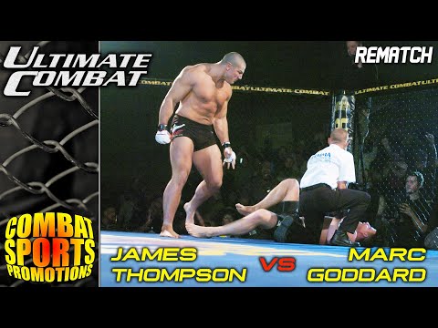 James Thompson vs Marc Goddard (UFC Referee) FIGHT 2 REMATCH - FULL FIGHT - Ultimate Combat 8