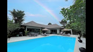 Colorful & Charming Two Bedroom Single Storey Pool Villa with Super Large Yard for Sale in Ao Nang