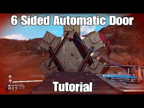 No Man's Sky, 6 Sided Automatic Door Tutorial