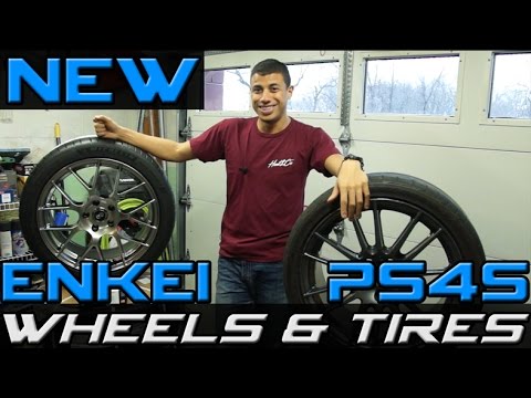 I bought new Enkei Raijin Wheels & Michelin PS4S Tires!!!!
