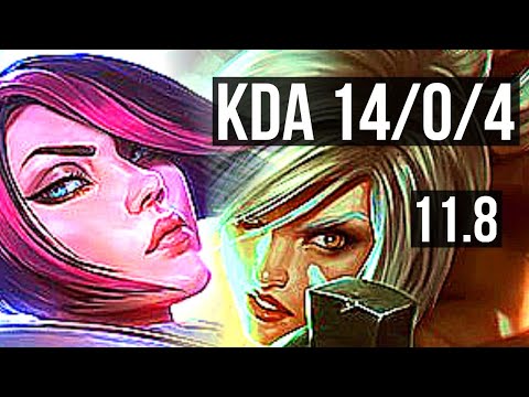 FIORA vs RIVEN (TOP) | 14/0/4, 8 solo kills, Legendary, 400+ games | NA Grandmaster | v11.8