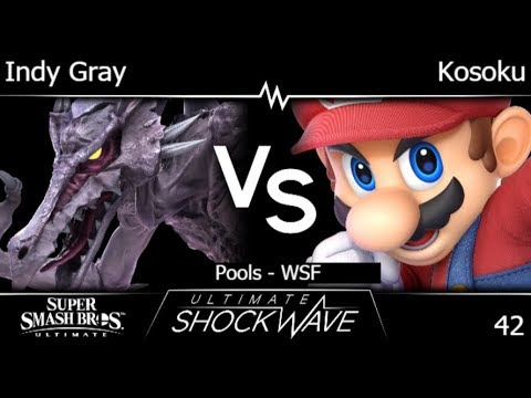 USW 42 - LPMB | Indy Gray (Ridley) vs E.X. | Kosoku (Mario) Pools - WSF - SSBU