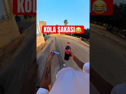 GIANT JOKE WITH COLA AHAHAJ😂😂 #shorst #biker #motovlog #bikerfights #comedy