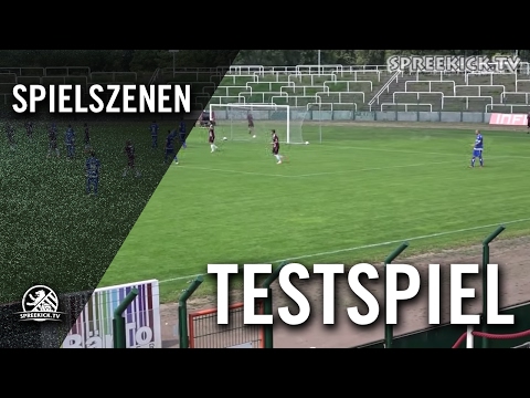 BFC Dynamo - Goslarer SC (Testspiel) - Spielszenen | SPREEKICK.TV