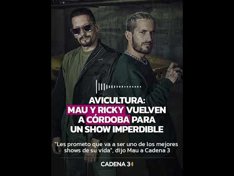 MAU Y RICKY EN SANTA MARÍA DE PUNILLA 🎶