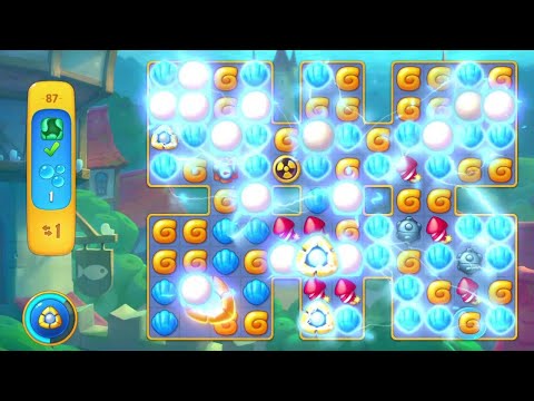 @Fishdom Win Strikes Atlantis Cup Stage 86 - 87