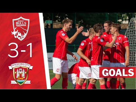 MATCH GOALS | Jersey Bulls 3 Guildford City 1