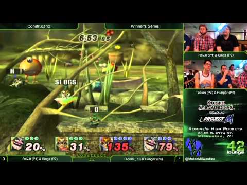 Construct - 12 Rev.0 & Slogs vs Tapion & Hunger - PM 2v2 Winner's Semis