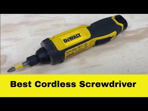 The best cordless screwdriver you'll ever buy