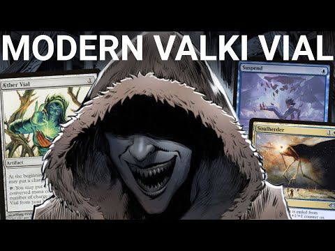THE GOD OF SCAMS! Modern Esper Valki Vial. Suspend Tibalt, Soulherder, Grief Solitude Ephemerate MTG
