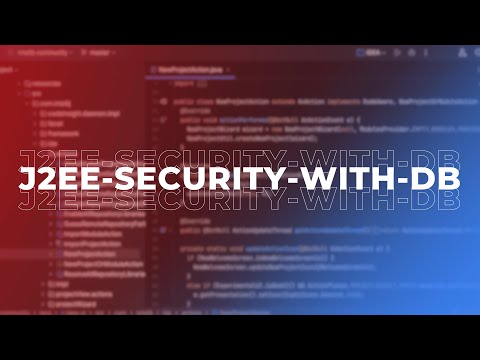 J2EE Security with DB Demo | Java EE Database Authentication & Authorization