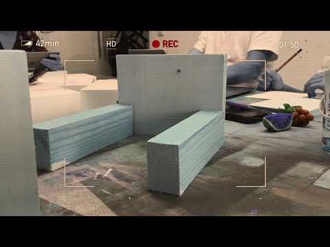 Stop Motion Animationsfilm: Hausbau