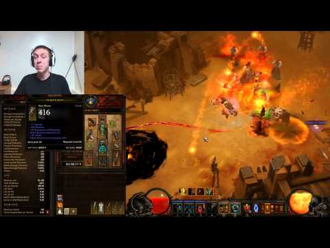 MP10 Demon Hunter Gear Guide & Skills - 130 Mil Starters Set - Diablo 3 Patch 1.0.8 (2014)