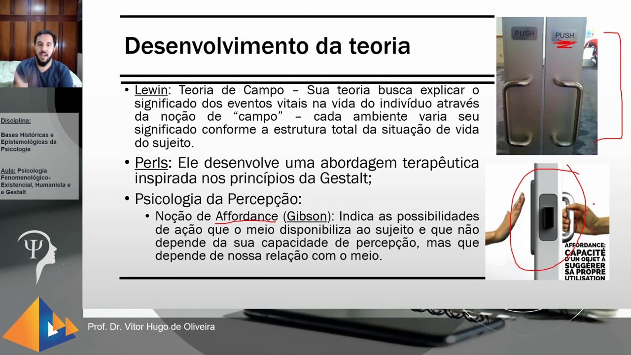 Aula: A teoria da Gestalt, a Gestalt-terapia e a Psicologia Humanista