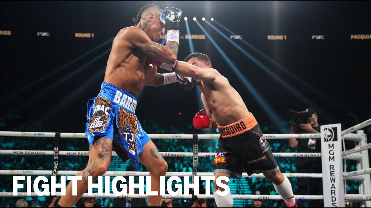 FULL FIGHT HIGHLIGHTS | Manny Pacquiao vs Mario Barrios | Prime Video PPV