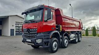 Mercedes-Benz AROCS 4145 / 8x6 / WYWROTKA TYLNOZSYPOWA / MANUAL / EURO 6 / dump truck | Image 4 - Autoline