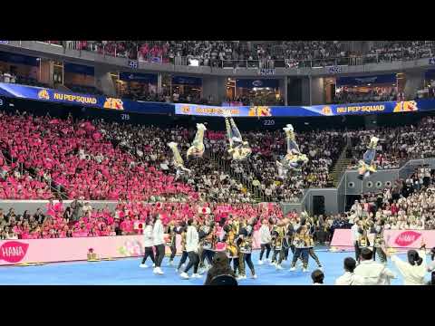NU PEP SQUAD Defending Champion #uaapseason88 #cheerdancecompetition #2025 #moaarena 