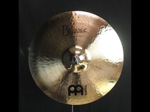 Meinl 18" Byzance Brilliant Medium Thin Crash - 1423g (video demo) Bild 2