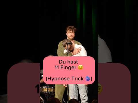 Hypnose-Trick: Du hast 11 Finger 😵‍💫🌀 #lustig