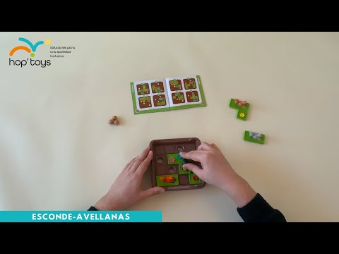 Cartel del vídeo de YouTube para Esconde avellanas