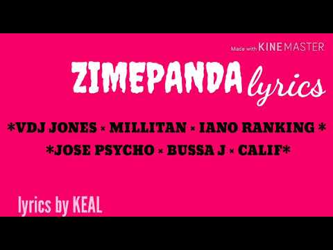 Zimepanda lyrics- militan ( mbogi genje) X vdj jones X mavo on the beat X wakali wao X keal