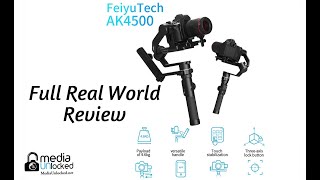 FeiyuTech AK4500 Full Review & How To Use With Menus
